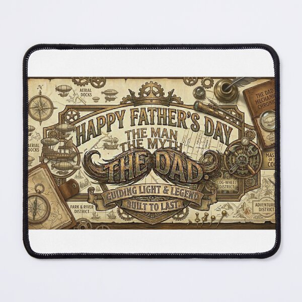 Item preview, Happy Father’s Day Steampunk Dad Shirt designed and sold by Baby Adee Collective.