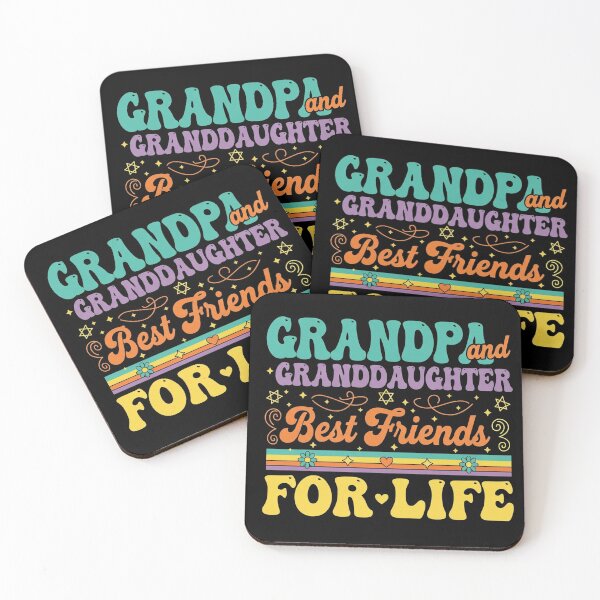 Item preview, Grandpa And Granddaughter Best Friends For Life Minimalist designed and sold by Designs-RZ.