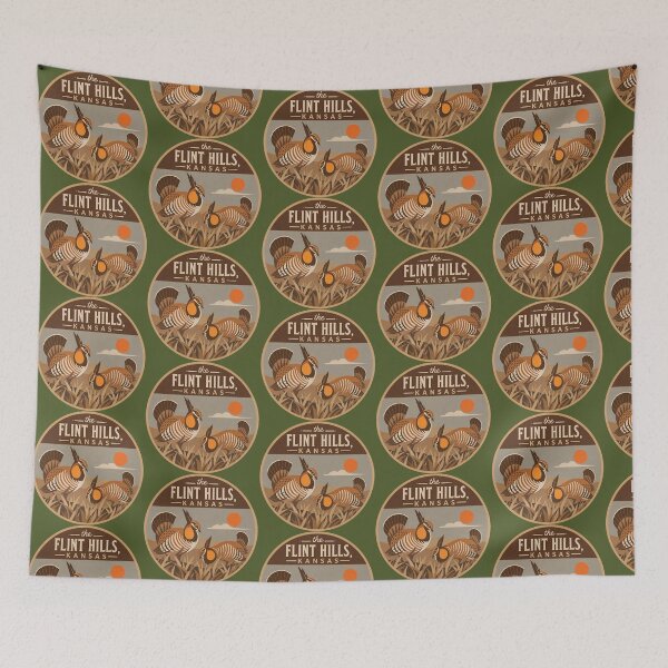 Item preview, Flint Hills designed and sold by Broken Antler Designs .