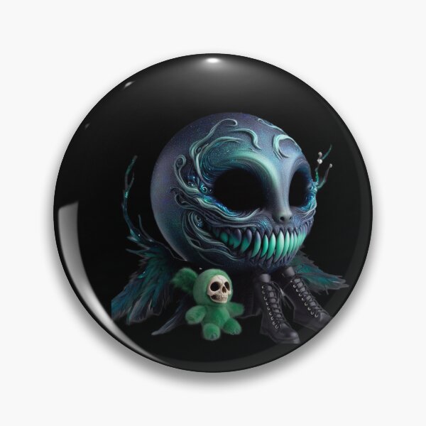 Item preview, Shadow Void: Dark Entity with Skull Companion designed and sold by LujziWorld.