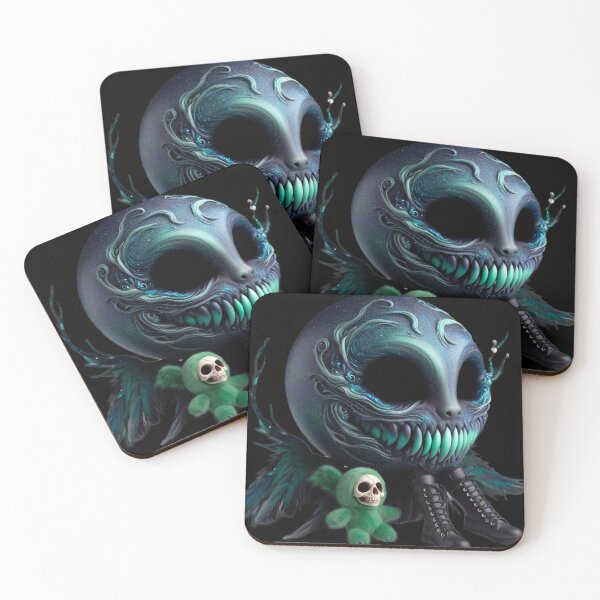 Item preview, Shadow Void: Dark Entity with Skull Companion designed and sold by LujziWorld.