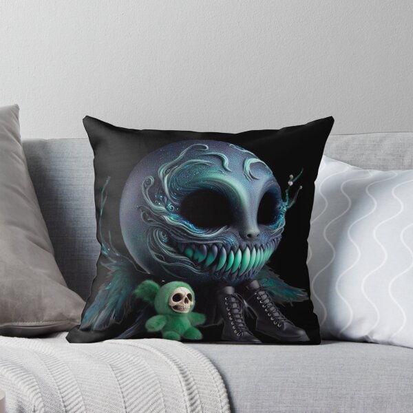 Item preview, Shadow Void: Dark Entity with Skull Companion designed and sold by LujziWorld.