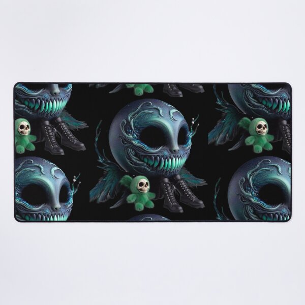Item preview, Shadow Void: Dark Entity with Skull Companion designed and sold by LujziWorld.
