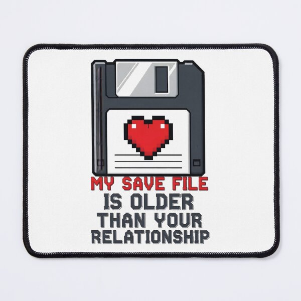 Item preview, Retro Floppy Disk Pixel Heart Gamer Humor designed and sold by RetroPixel Apparel.