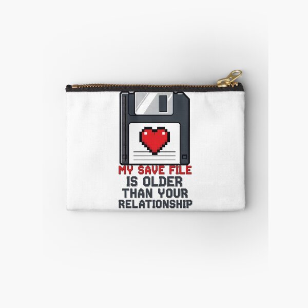 Item preview, Retro Floppy Disk Pixel Heart Gamer Humor designed and sold by RetroPixel Apparel.