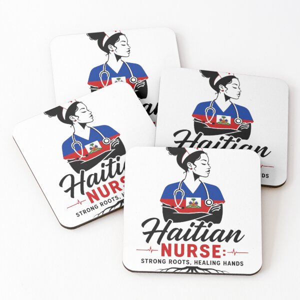 Item preview, Haitian Nurse Strong Roots Healing Hands Gift designed and sold by TECHINRI.