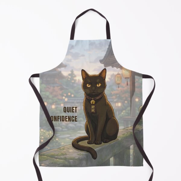 Item preview, Quiet Confidence (Cat) designed and sold by RunningWhiskers.