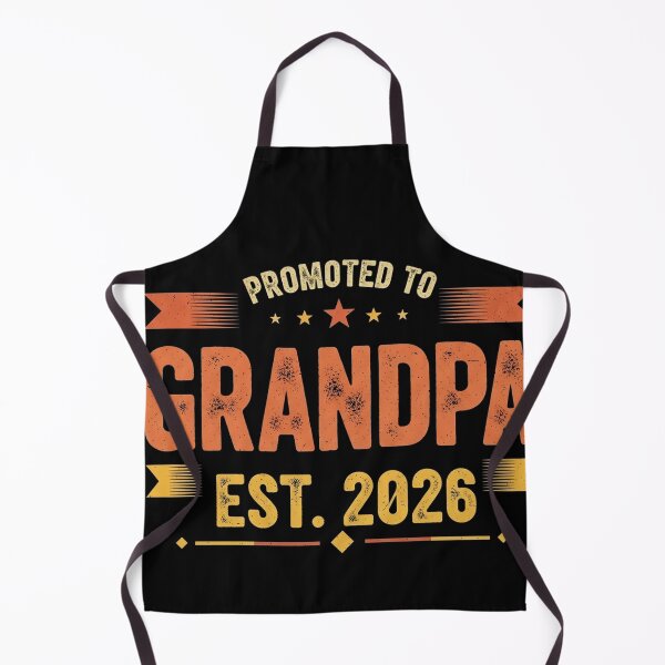 Item preview, Promoted To Grandpa Est 2026 Simple Funny Announcement Tee designed and sold by Designs-RZ.