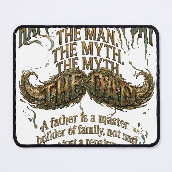Item preview, The Man The Myth The Dad Shirt designed and sold by Baby Adee Collective.