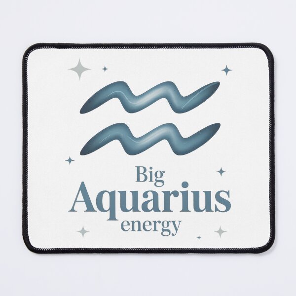 Item preview, Big Aquarius Energy – Celestial Zodiac Wave Design designed and sold by Cool-cat-art.