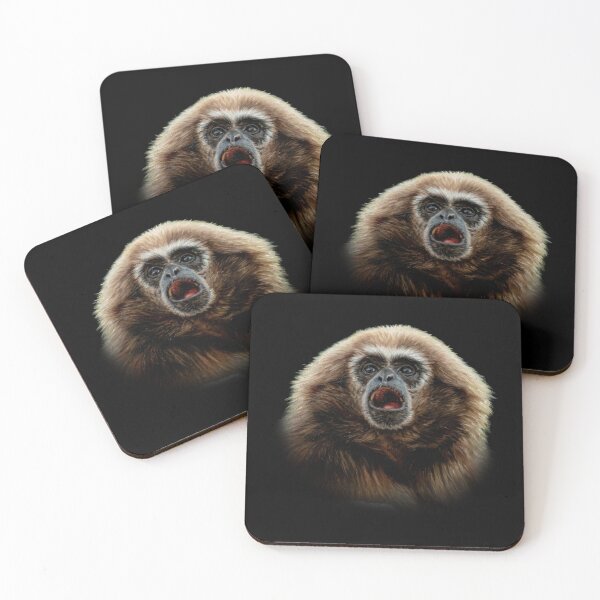 Item preview, Gibbon portrait designed and sold by Guardi71.