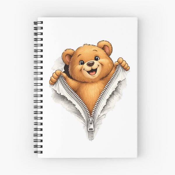 Item preview, Peekaboo Teddy Zipper Design designed and sold by Mita986.