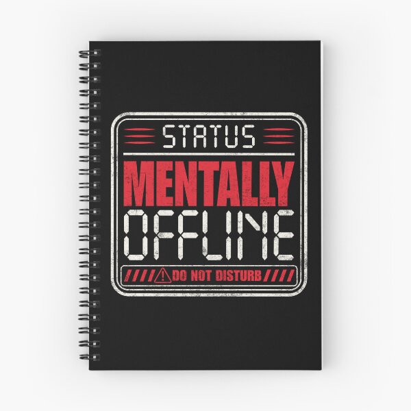 Item preview, Mentally Offline designed and sold by 1timelab.