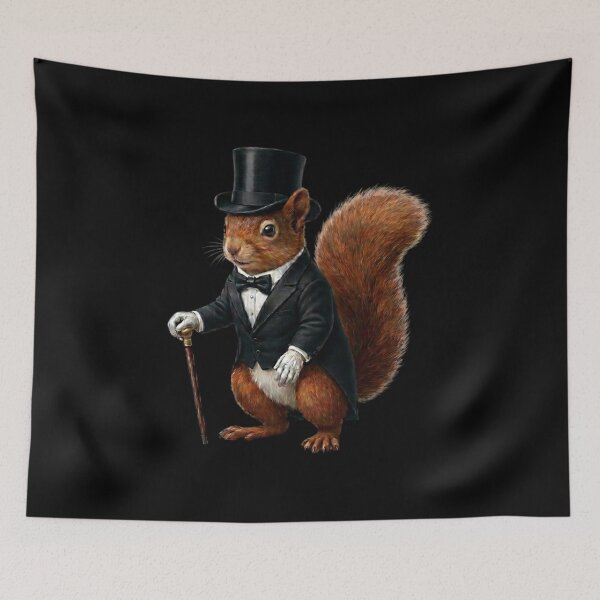 Item preview, Gentleman Squirrel: Realistic Victorian Milord designed and sold by Wild Hare.