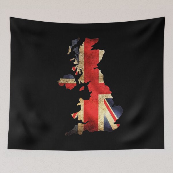 Item preview, British Pride United Kingdom Map and Flag designed and sold by famousflies313.