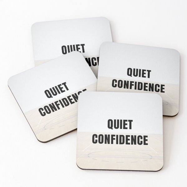 Item preview, Quiet Confidence (Indoor Sports) designed and sold by RunningWhiskers.