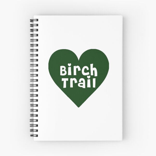 Item preview, Birch Trail heart designed and sold by TaskMe.