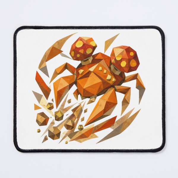 Item preview, Ras Cute Monster Cubism designed and sold by FeelTheDrawing.