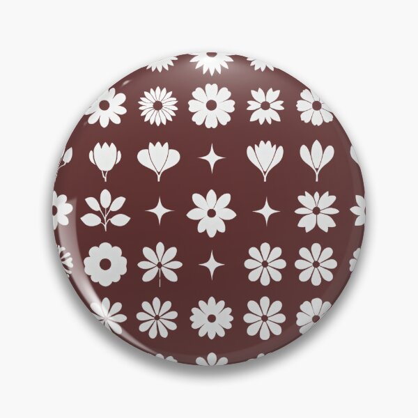 Item preview, Pretty white flower pattern designed and sold by lucyinspace.
