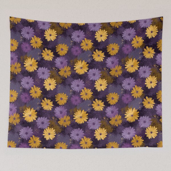 Item preview, Whimsical Daisy Print  - Birth Flower Pattern   - Father'S Day Gift Ideas designed and sold by RoyalStarsPatts.