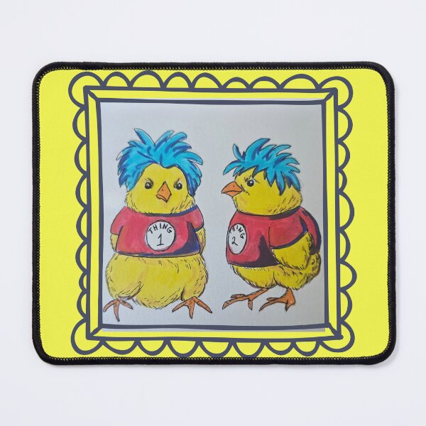 Item preview, Thing 1 and Thing 2 Chicks designed and sold by DaughertyDraws.