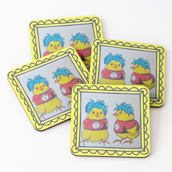 Item preview, Thing 1 and Thing 2 Chicks designed and sold by DaughertyDraws.