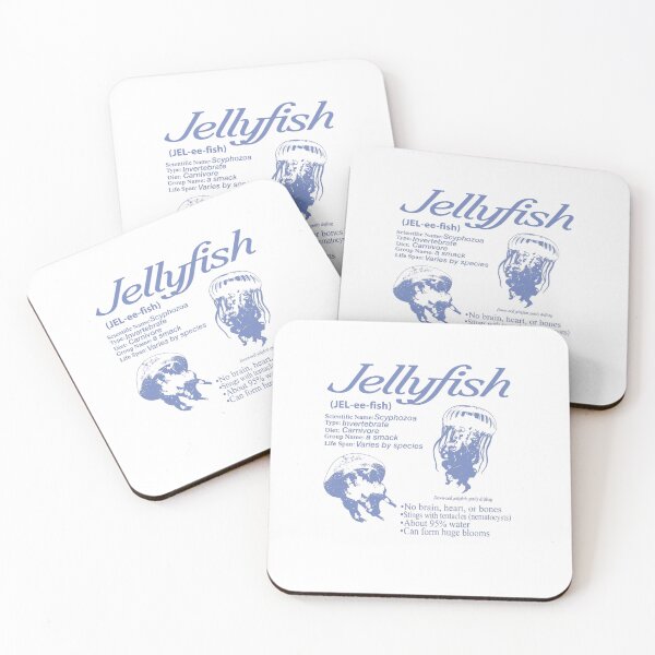 Item preview, Jellyfish Marine Biology Science Art designed and sold by Colorful-Garden.