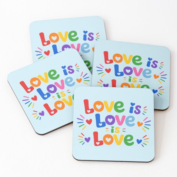 Item preview, Love is Love is Love designed and sold by ArtitudePrintLb.