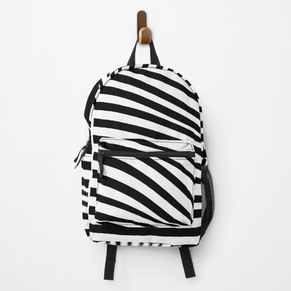 Item preview, Trippy Sloth Optical Illusion Black and White Op Art Line Graphic designed and sold by WormJ.