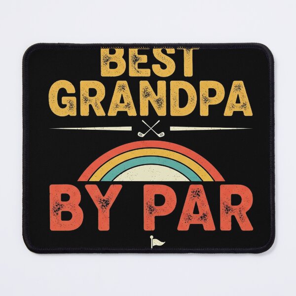 Item preview, Best Grandpa By Par Simple Funny Golf Humor Gift Tee designed and sold by Designs-RZ.