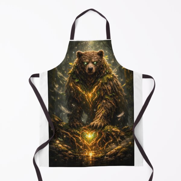 Item preview, Guardian of the Root Heart - Magnificent Bear designed and sold by PicParadiz.