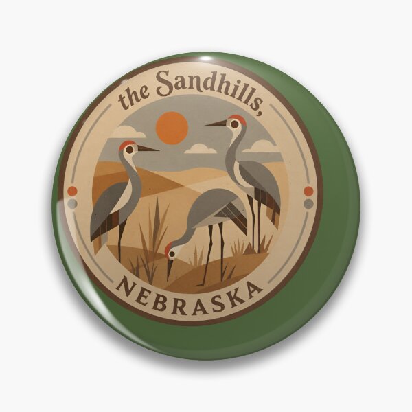Artikelvorschau, Sandhills Nebraska entworfen und verkauft von Broken Antler Designs .