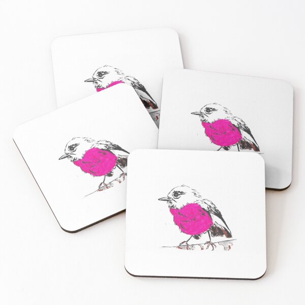 Item preview, Robin perched on a branch designed and sold by JATOOBA.