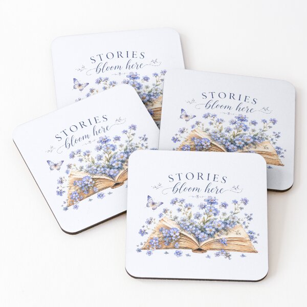 Item preview, Stories Bloom Here Vintage Floral Art designed and sold by Blueberry-art23.