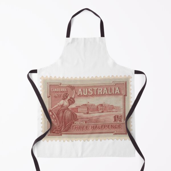 Item preview, Australian Canberra Vintage Postage Stamp designed and sold by red-amber65.