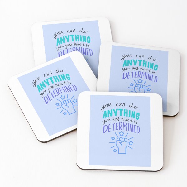 Item preview, You Can Do Anything – Motivational Typography Quote Design designed and sold by Sparklers-123.