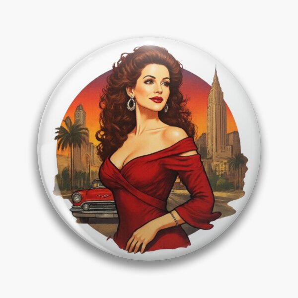 Item preview, "Retro Glamour: Charm and Audacity of Pin-Ups” designed and sold by CHRIST5000.