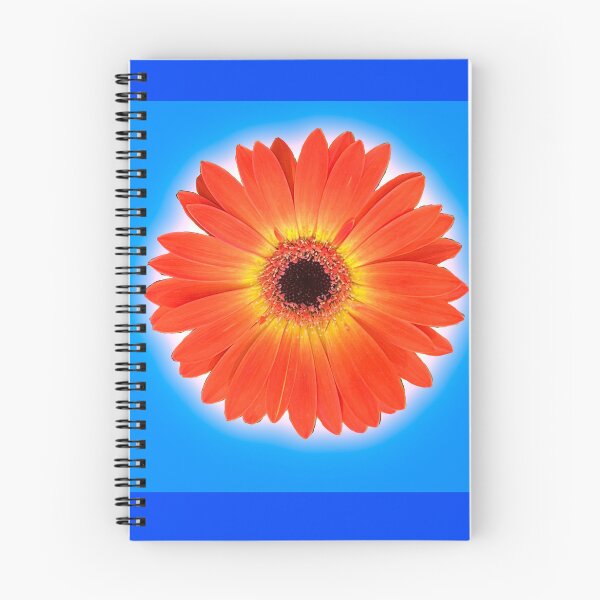 Item preview, Glowing Gerbera Sky designed and sold by Moss-Mandalas.