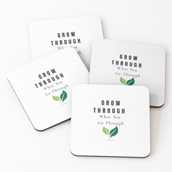 Item preview, Grow Through What You Go Through Shirt | Nature Healing Aesthetic Tee | Mental Health Clothing | Inspirational Nature Shirt |  Aurafolk designed and sold by Aurafolk.