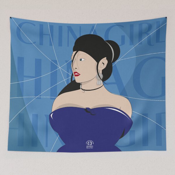 Item preview, China Girl with script designed and sold by Luca Mesini.