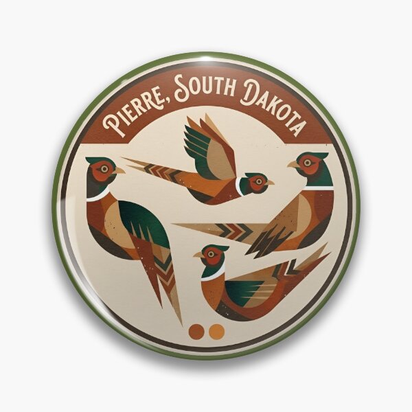 Item preview, Pierre South Dakota  designed and sold by Broken Antler Designs .