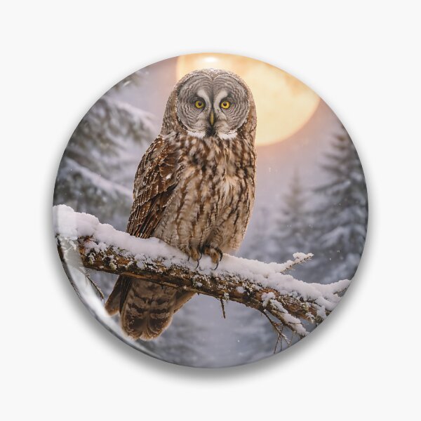 Item preview, Midnight Majestic Owl  designed and sold by WJ Cozy Creations.