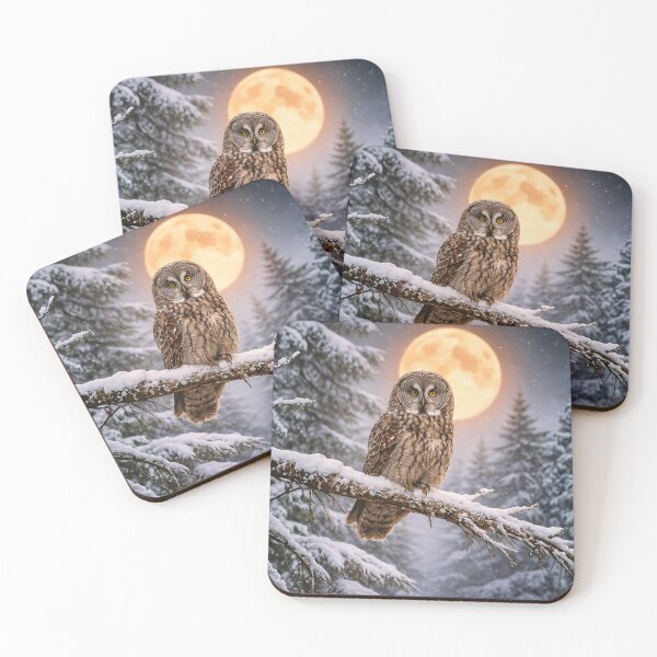 Item preview, Midnight Majestic Owl  designed and sold by WJ Cozy Creations.