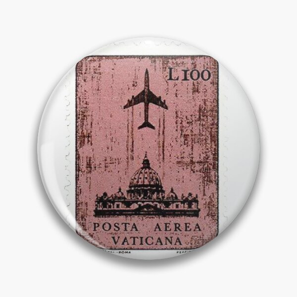 Item preview, Posta Aerea Vaticane Vintage Postage Stamp designed and sold by red-amber65.