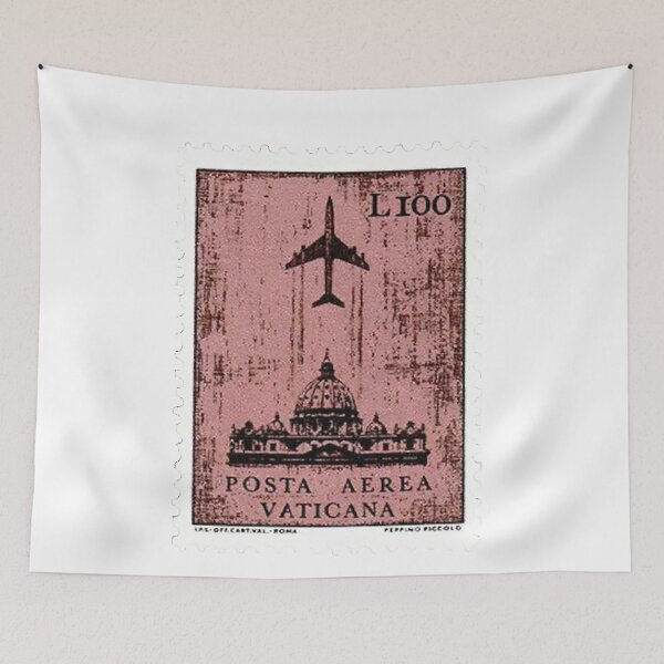 Item preview, Posta Aerea Vaticane Vintage Postage Stamp designed and sold by red-amber65.