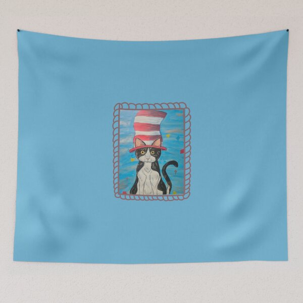 Item preview, El gato con sombrero designed and sold by DaughertyDraws.