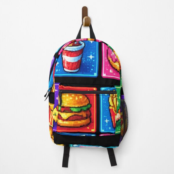 Item preview, Pixel Fast Food Video Game Pop Art Design designed and sold by redsharkuk.
