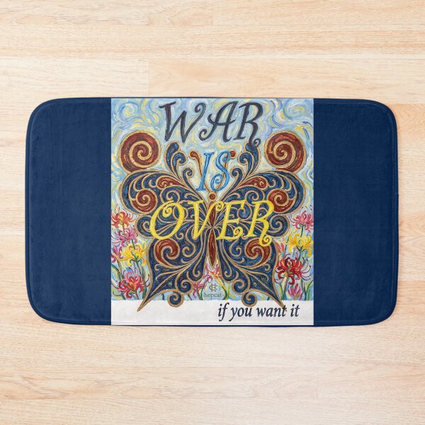 Item preview, War Is Over Butterfly Peace Art  designed and sold by hepcat-plus.