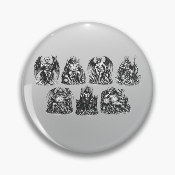 Item preview, Infernal Majesty The Ars Goetia Seven designed and sold by taiche.