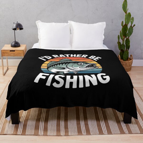 Item preview, I'd Rather Be Fishing - Vintage Sunset Design designed and sold by Peter Stawicki.